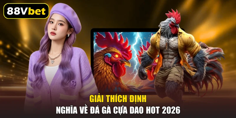 Giải thích định nghĩa về đá gà cựa dao hot 2026