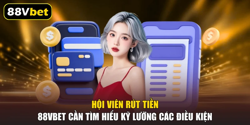 Hội viên rút tiền 88VBET cần tìm hiểu kỹ lưỡng các điều kiện